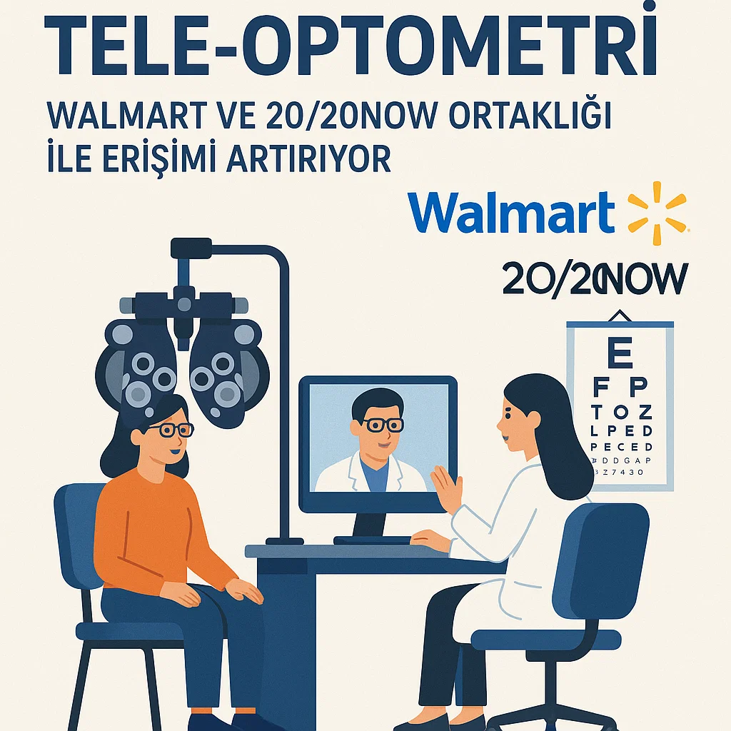 Tele-Optometri: Walmart ve 20/20NOW Ortaklığı ile Erişimi Artırıyor